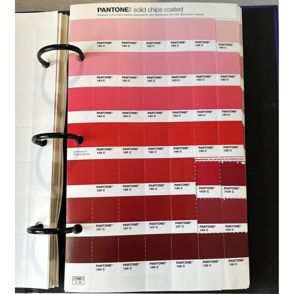Pantone The + Plus Series Solid Chips COATED Solid Color Book Reference - Picture 11 of 16